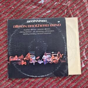 Allman Brothers Band Beginnings 2xLP OG ATCO SD 2-805 EX Vinyl Gatefold